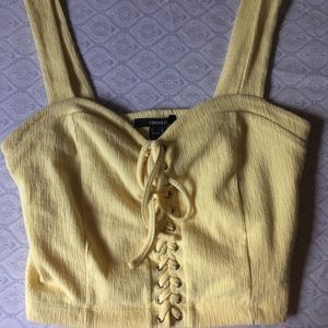 Corset crop top